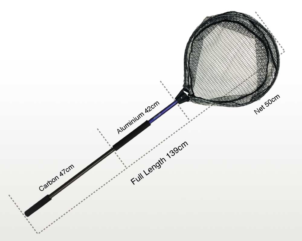 Vindicator Landing Net: Hoop Size 36 X 40 in